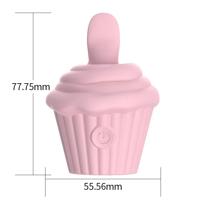Ice Cream Cupcake Tongue Licking & Vibrating Egg