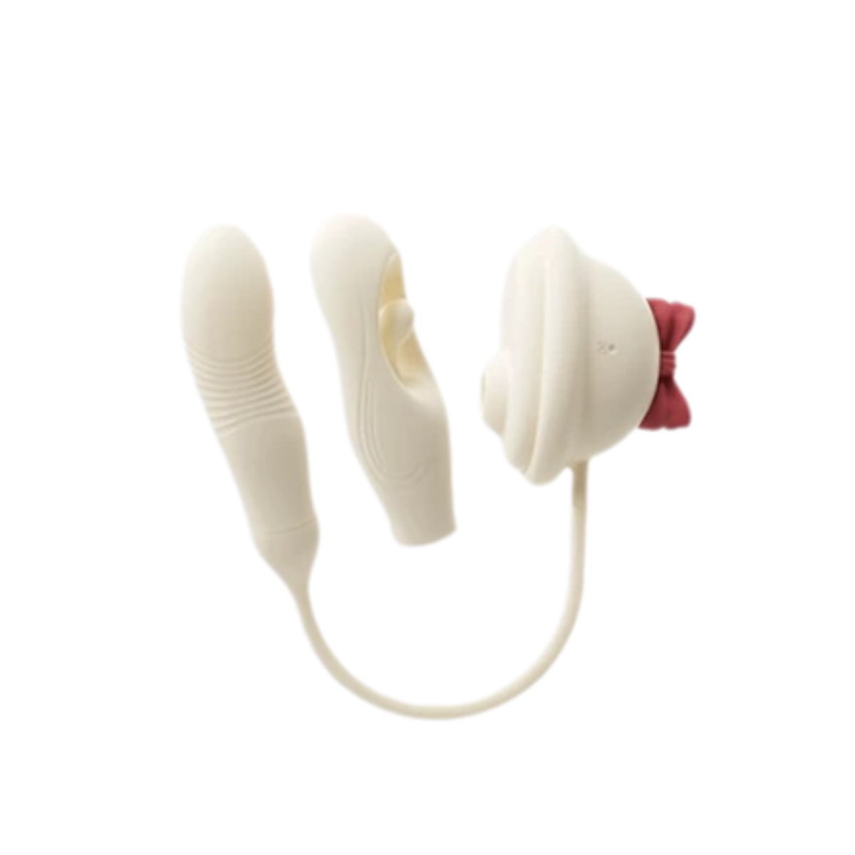 Bowknot Bonnet Dual-Stimulation Clitoral Suction & G-Spot Massager