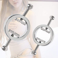 BDSM Metal Adjustable Nipple Clamps Set for Sex Games