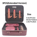 Auto Thrusting Vibration dildo Sex Machine Set With Storage Box