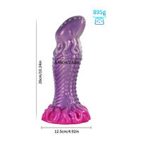 Alien Cock Male & Female Anal Plug Massage Tentacle Fantasy Soft Dildo