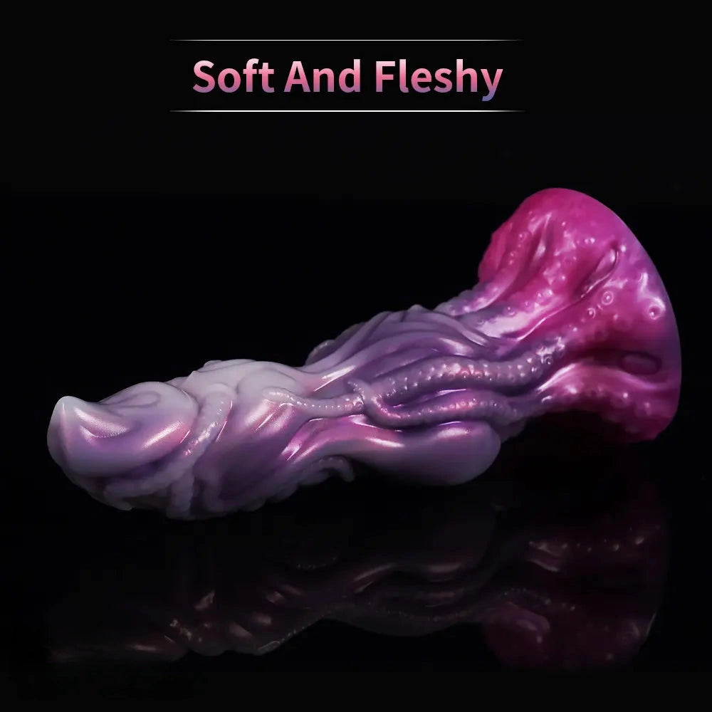 Alien Cock Male & Female Anal Plug Massage Tentacle Fantasy Soft Dildo