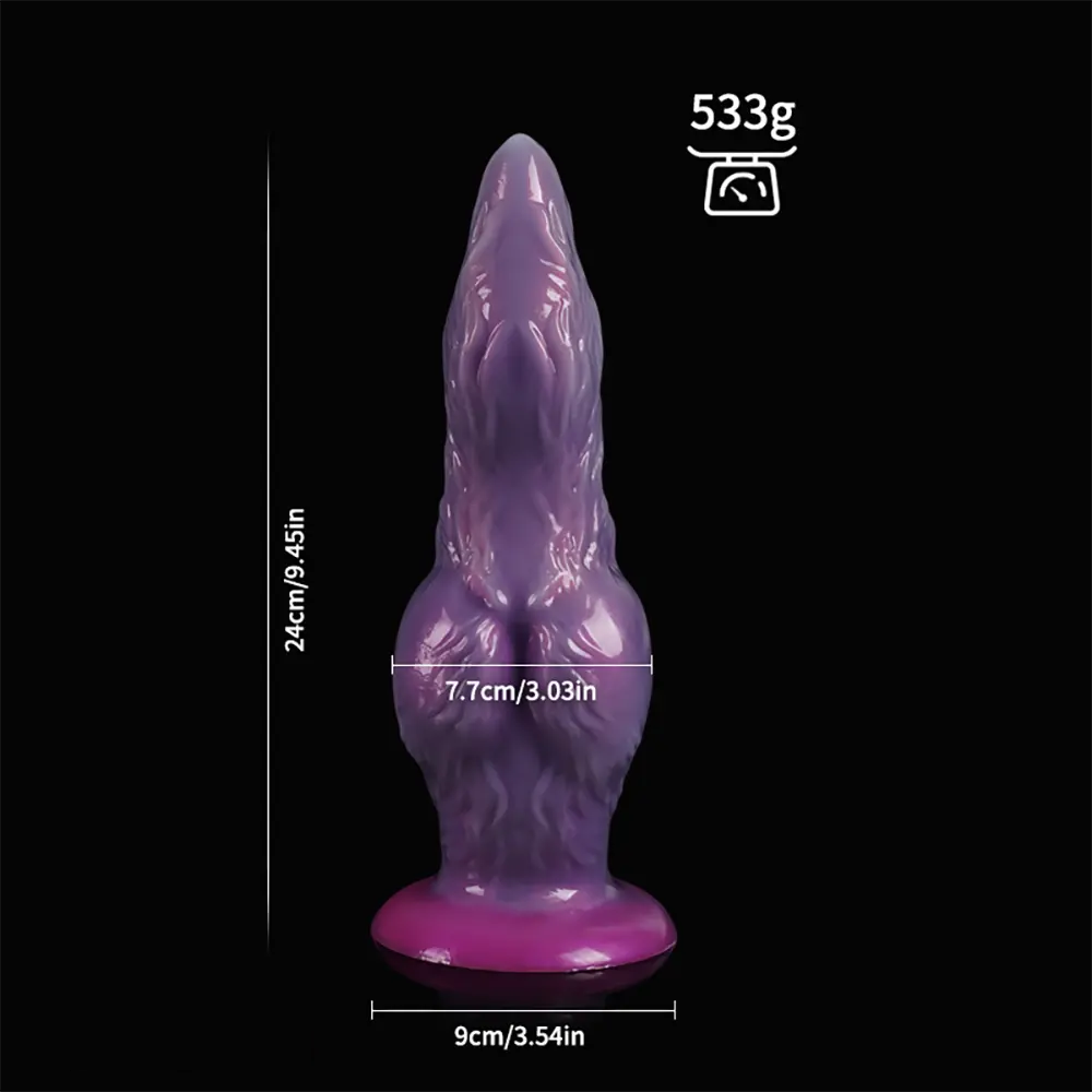 Alien Cock Male & Female Anal Plug Massage Tentacle Fantasy Soft Dildo