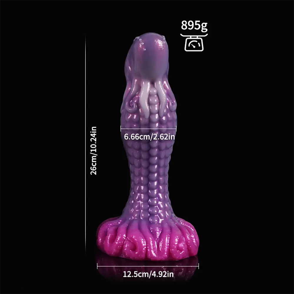 Alien Cock Male & Female Anal Plug Massage Tentacle Fantasy Soft Dildo