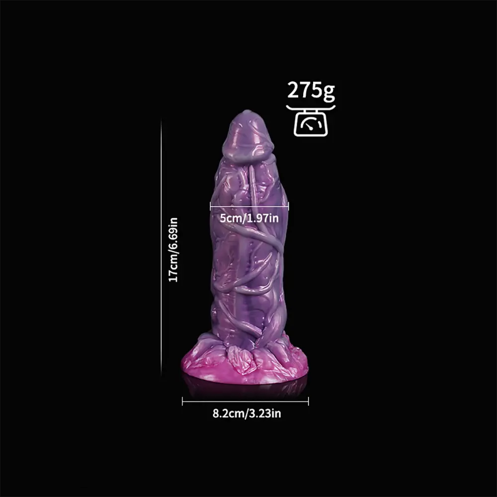 Alien Cock Male & Female Anal Plug Massage Tentacle Fantasy Soft Dildo