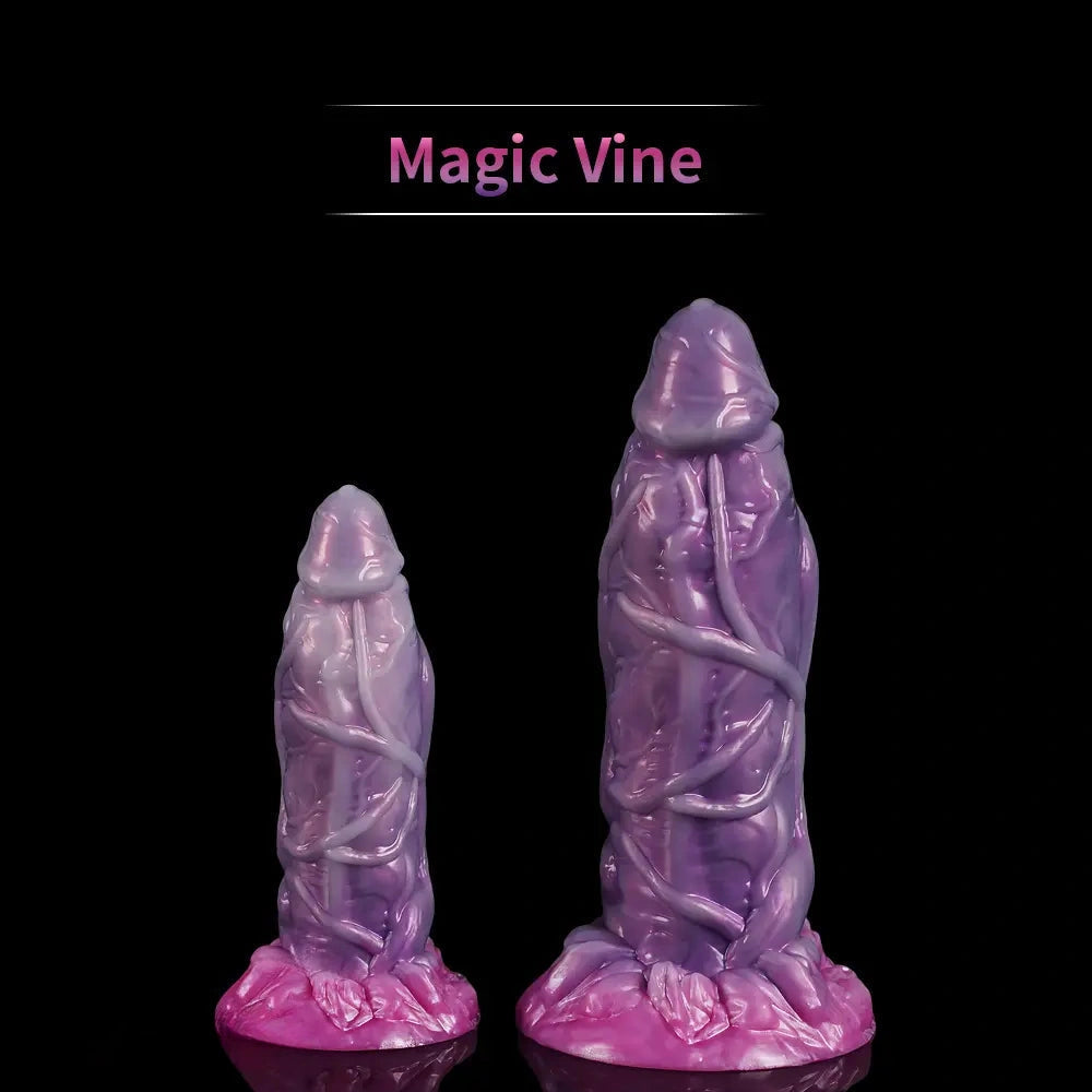 Alien Cock Male & Female Anal Plug Massage Tentacle Fantasy Soft Dildo