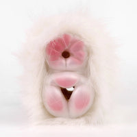 Furry Masturbator Alvplux White Fluffy Fur Dual