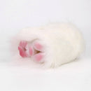 Furry Masturbator Alvplux White Fluffy Fur Dual