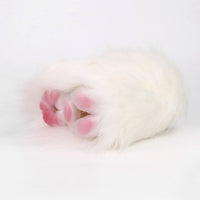 Furry Masturbator Alvplux White Fluffy Fur Dual