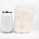 Furry Masturbator Alvplux White Fluffy Fur Dual