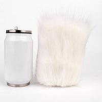 Furry Masturbator Alvplux White Fluffy Fur Dual