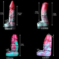 Animal Penis Sleeve Octopus Silicone Soft Hollow Creature Monster Dildo