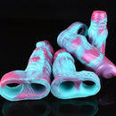 Animal Penis Sleeve Octopus Silicone Soft Hollow Creature Monster Dildo