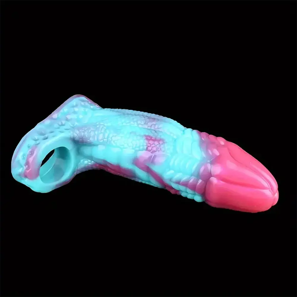Animal Penis Sleeve Octopus Silicone Soft Hollow Creature Monster Dildo