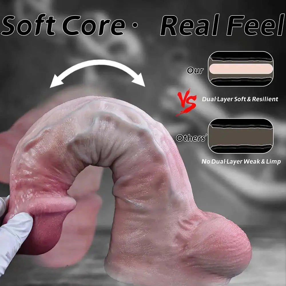 Apollo - 12.24in Dual Density Soft Dildo