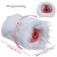 Furry Masturbator Arctplux Arctic White Fur
