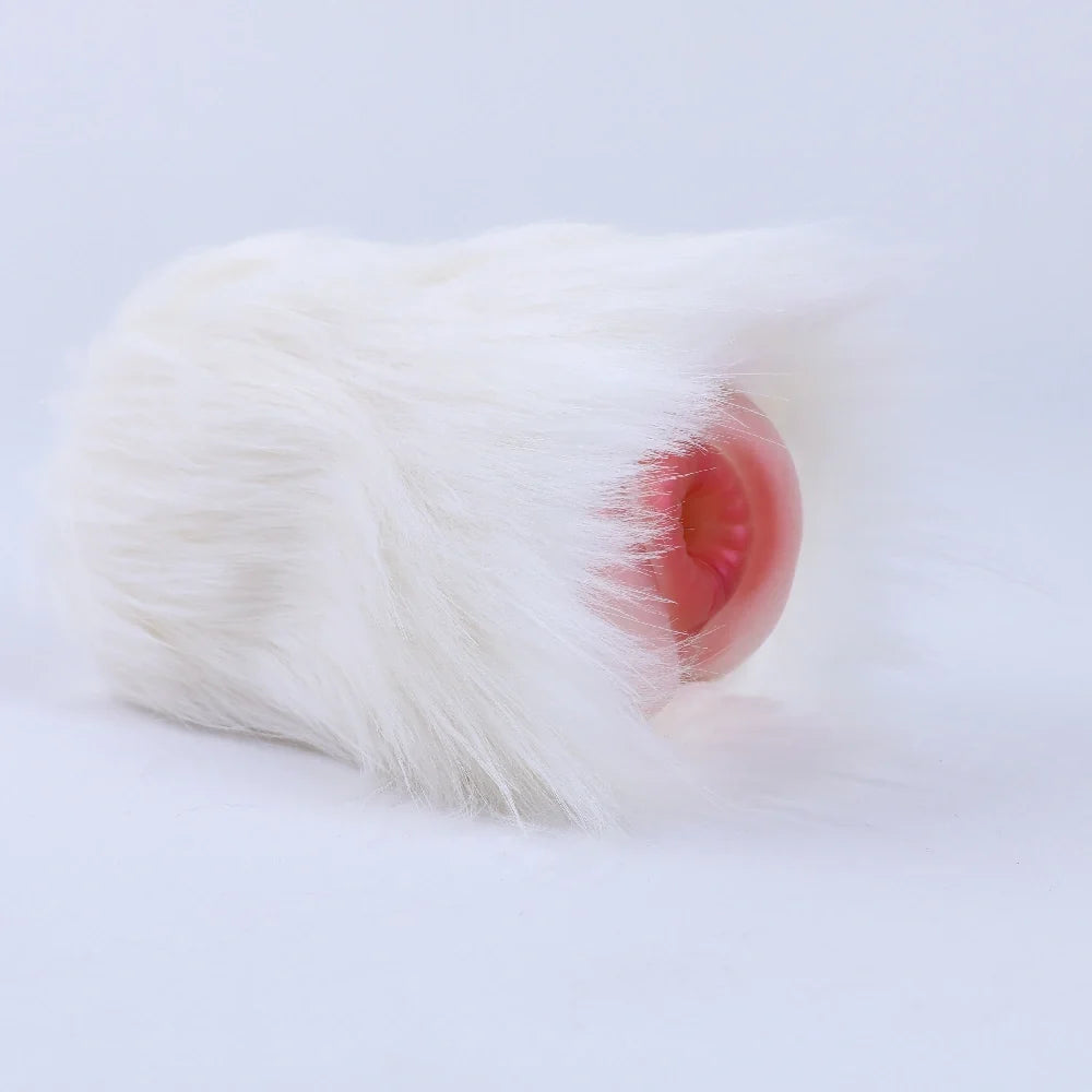 Furry Masturbator Arctplux Arctic White Fur