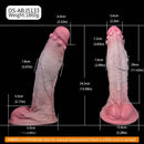 Atlas - 13.58in Dual Density Soft Dildo
