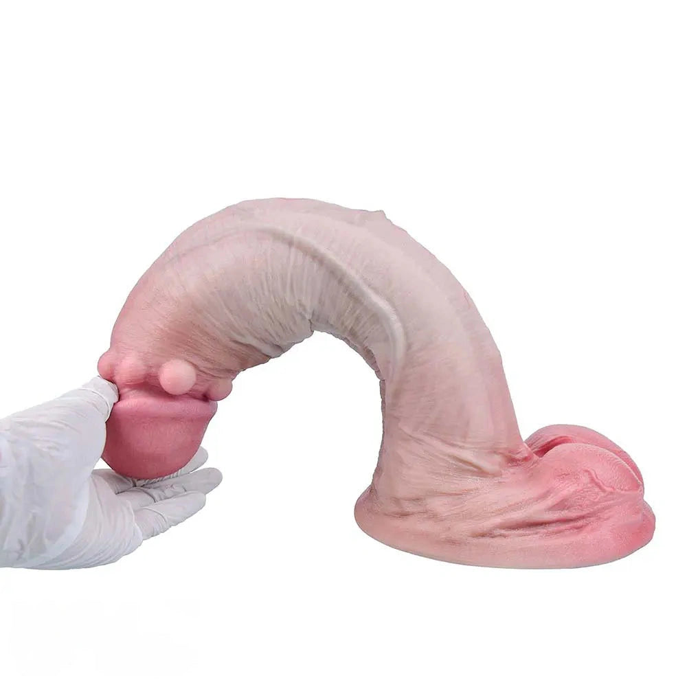 Atlas - 13.58in Dual Density Soft Dildo