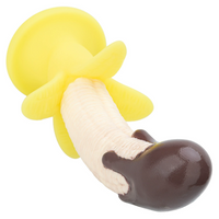 Chocolate-Glazed Peeled Banana Silicone Dildo
