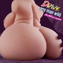 8.6LB BBW Fat Brown Sex Doll with Pussy Ass Male Stroker