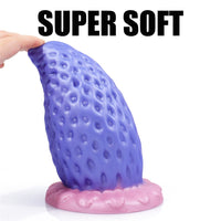 AIMITEX Super Large Strawberry Silicone Butt Plug Anal Sex Toy