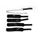BDSM Kit Neck to Wrist Behind Back Collar Restraints Adjustable Set SM Play