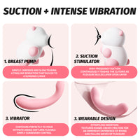 Lazy Panda Clitoral Suction & G-spot Vibrator