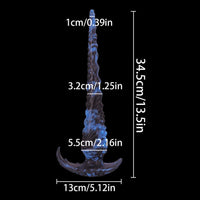13.5 Inches Long Dildo Huge Anal Plug Monster Fantasy Knot Dildos