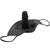 BDSM Silicone Realistic Dildo Mask Ball Gag