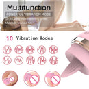 Licking Tongue 10 Modes Egg Vibration Medical Silicone