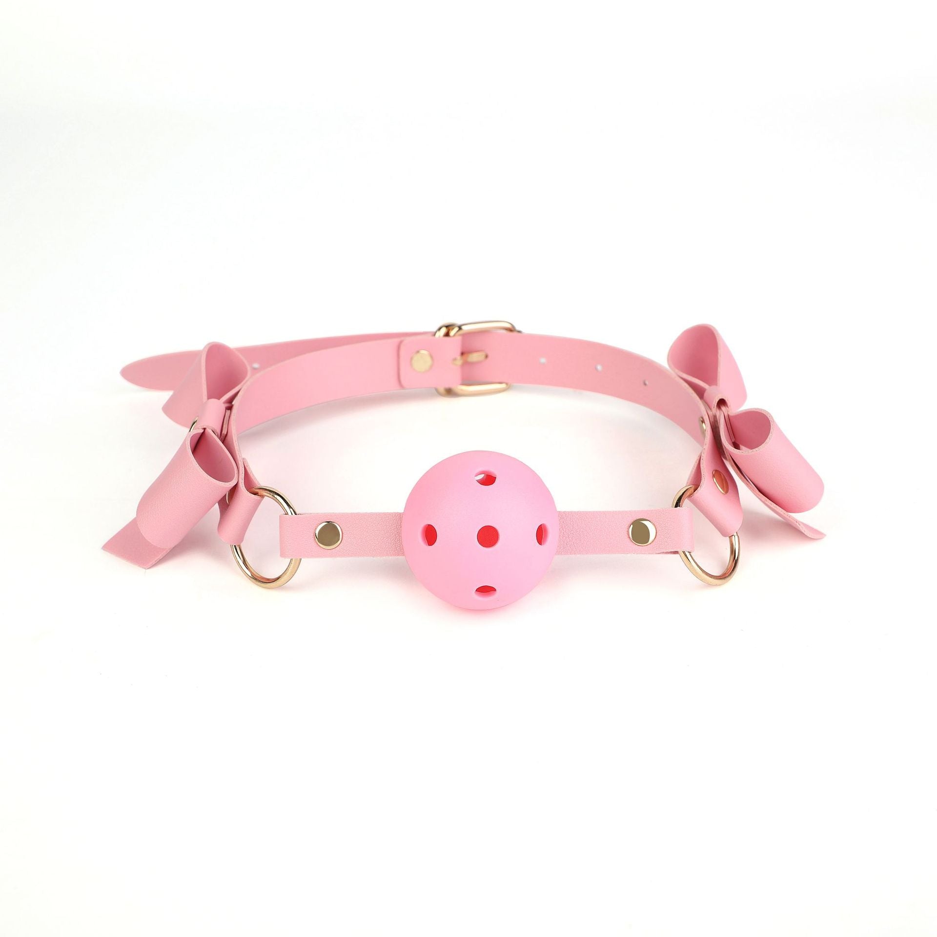 BDSM Bowknot PU Leather Bondage Kits Accessories