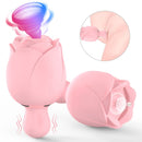 Sucking Tapping And Vibrating Rose Toy
