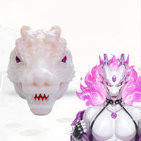 Dragon Masturbator Pallvex White Magenta Eye