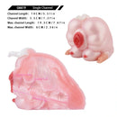 Lola Pink Heart Pig Dual Fantasy Buttocks Masturbator