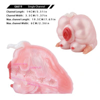Lola Pink Heart Pig Dual Fantasy Buttocks Masturbator