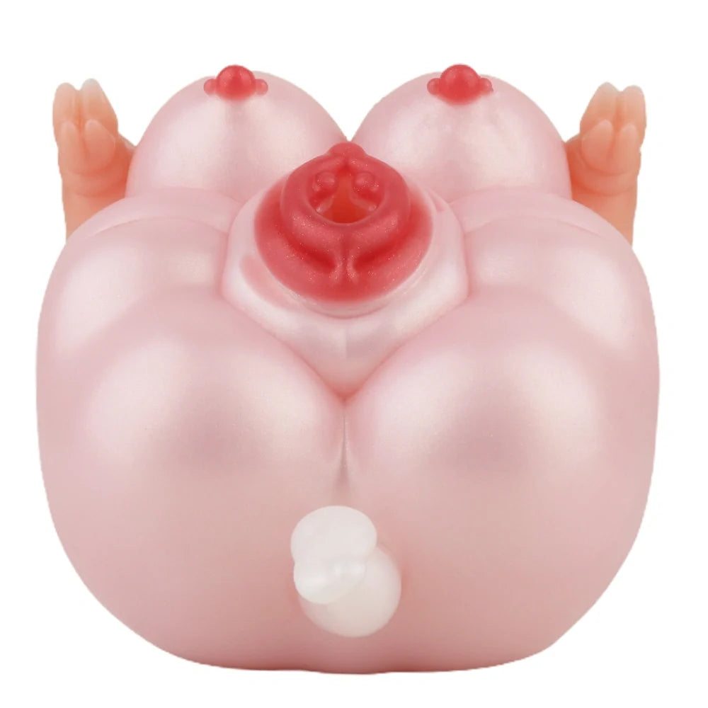 Lola Pink Heart Pig Dual Fantasy Buttocks Masturbator