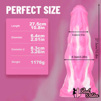 10.8in Real Feeling Lifelike Big Thick Dildo Sex Toy For Adults Love