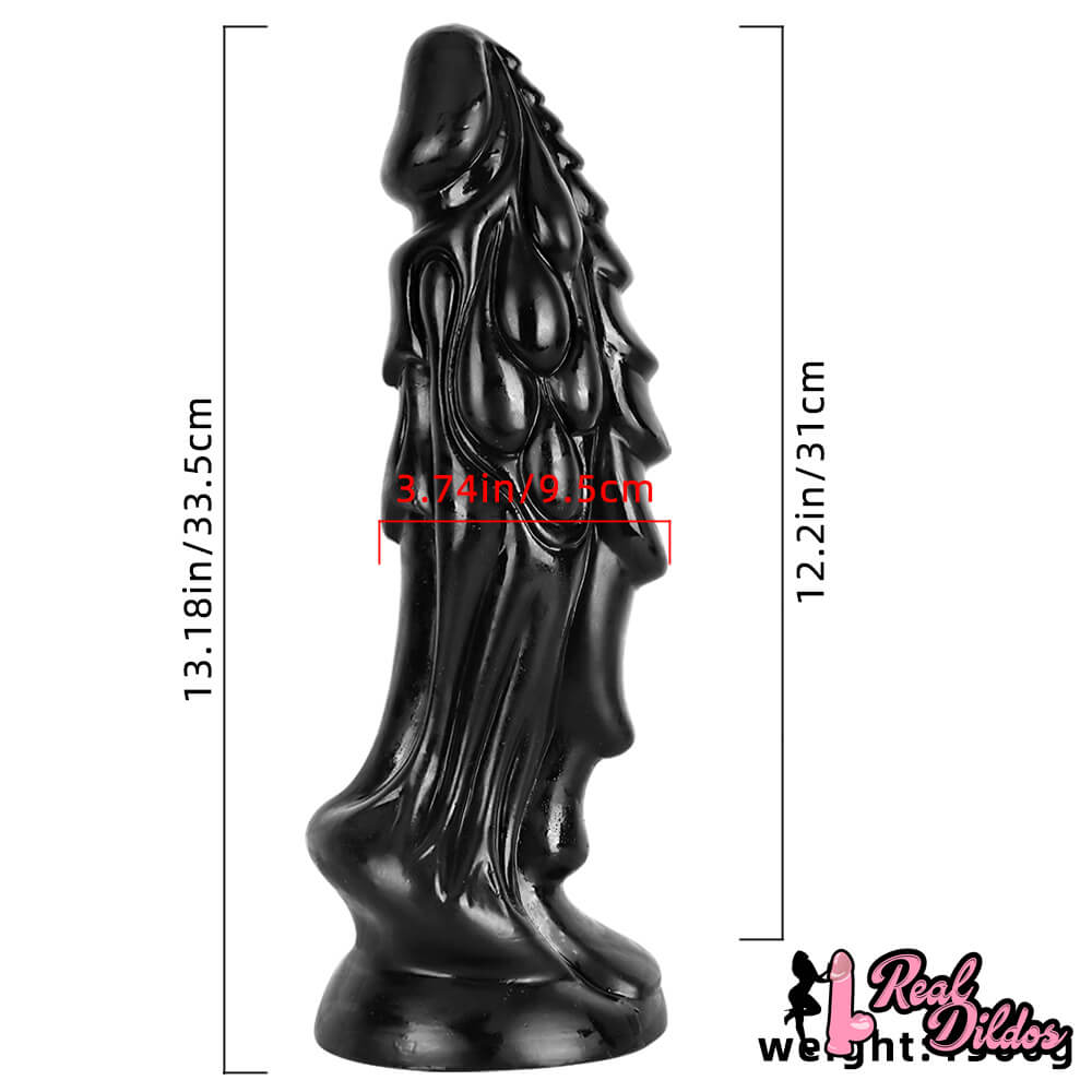 13.18in Dildo Weird Big Thick Realistic Dildo For Women Using