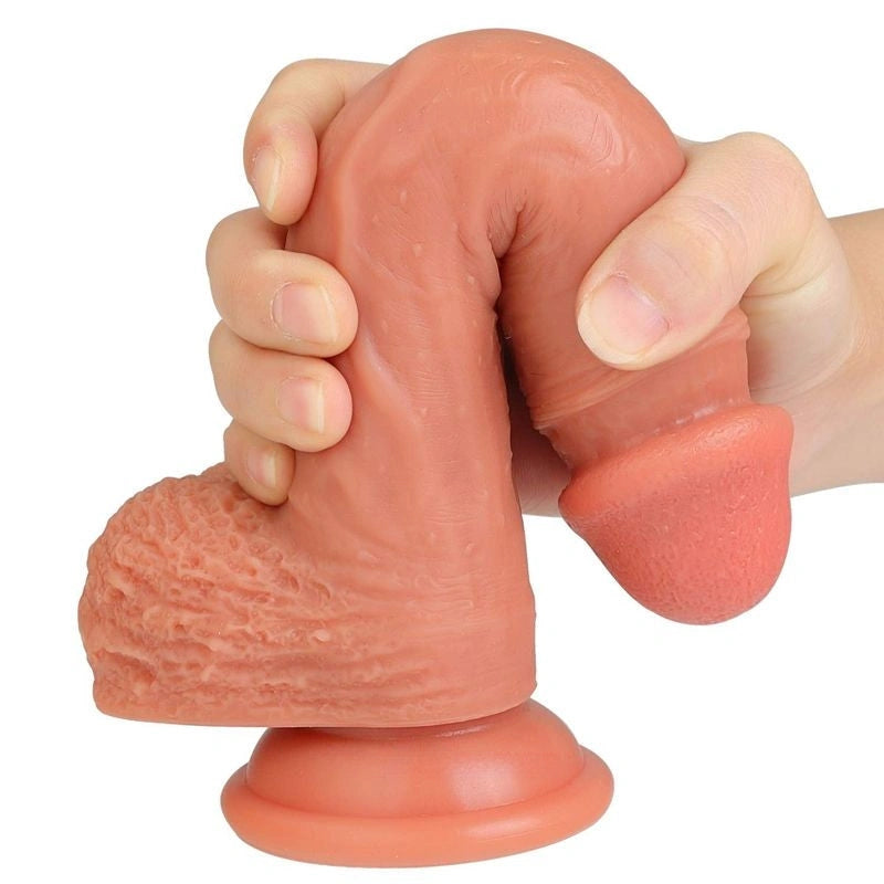 Body Safe Silicone 8.7″ Soft Dildo With Strong Sucker