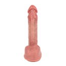 9in-Realistic Brown Thrusting Dildo Vibrator Remote Control