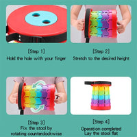 TOYHEERG Rainbow Chair Sex Dildo Machine Outdoor Stimulation