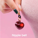 BDSM Heart - Shaped Nipple Clamps Bells