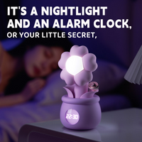 ZEMALIA Youqianhua Flower Suction Vibrator with Smart Clock Base