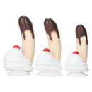 Chocolate Dipped Banana Split Cake Silicone Dildo