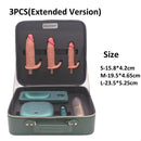 Auto Thrusting Vibration dildo Sex Machine Set With Storage Box