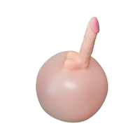 Bouncy Inflatable Sex Ball with Remote Control Vibrating Realistic Dildo