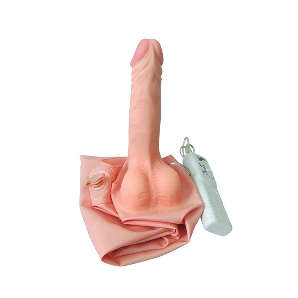 Bouncy Inflatable Sex Ball with Remote Control Vibrating Realistic Dildo