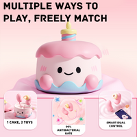 Sweetheart Cake Party App Remote Control Love Egg Suction Vibrator Set