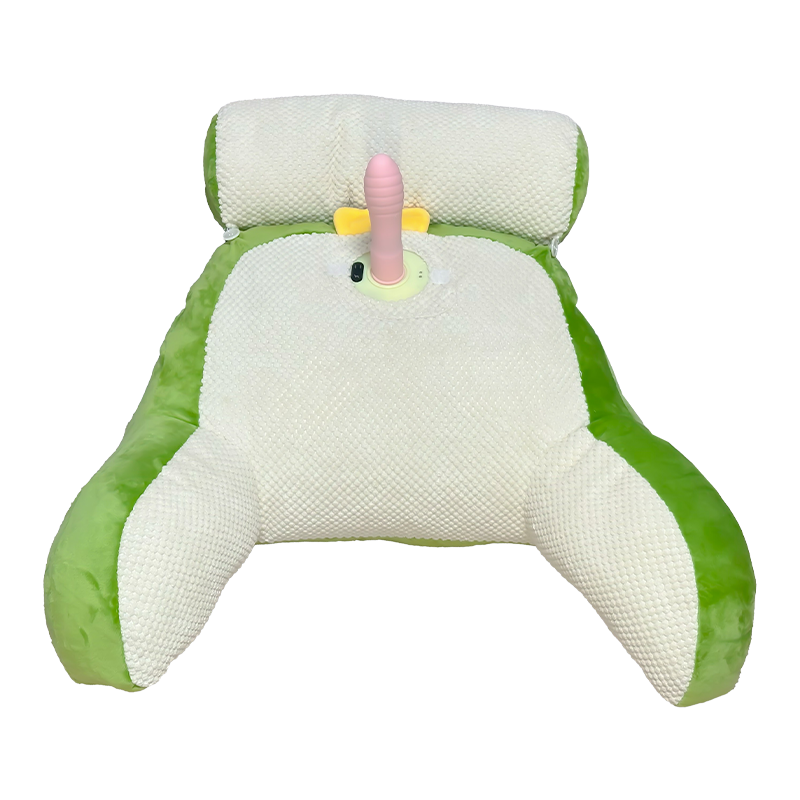 Pumpkin-shaped Pillow Style Thrusting Dildo Sex Machine Vibrator